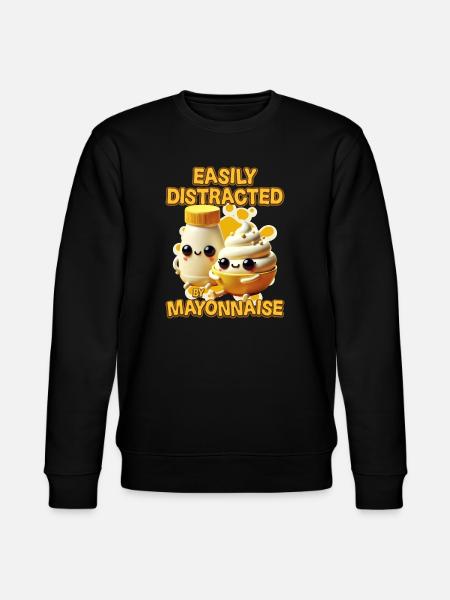 Mayonnaise - Stanley/Stella Unisex Bio-Sweatshirt CHANGER - Schwarz