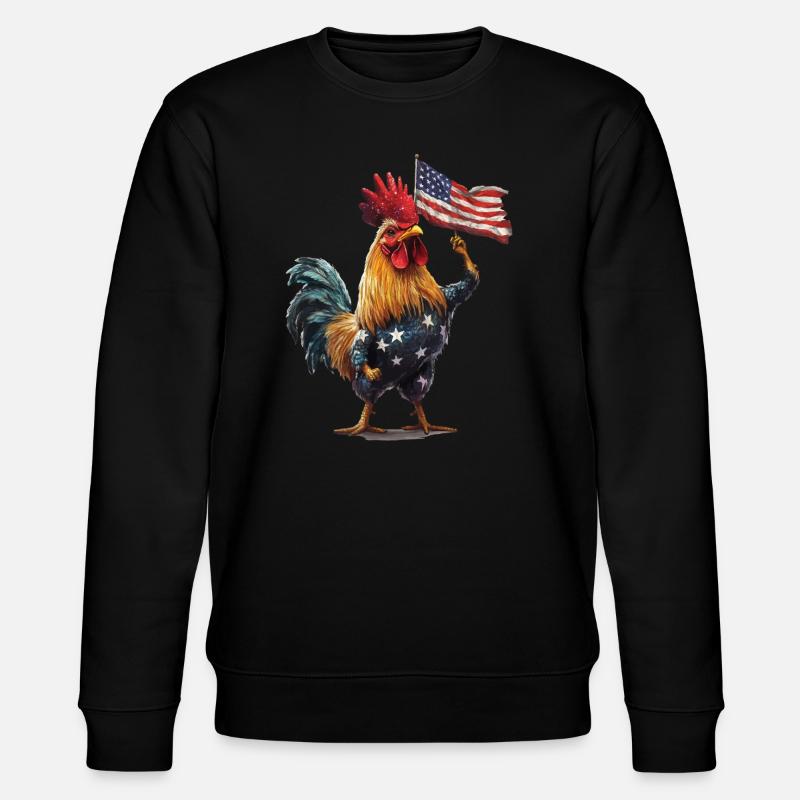 Hahn - Stanley/Stella Unisex Bio-Sweatshirt CHANGER  - Schwarz