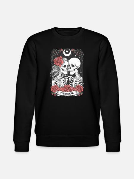 Tarotkarte - Stanley/Stella Unisex Bio-Sweatshirt CHANGER  - Schwarz