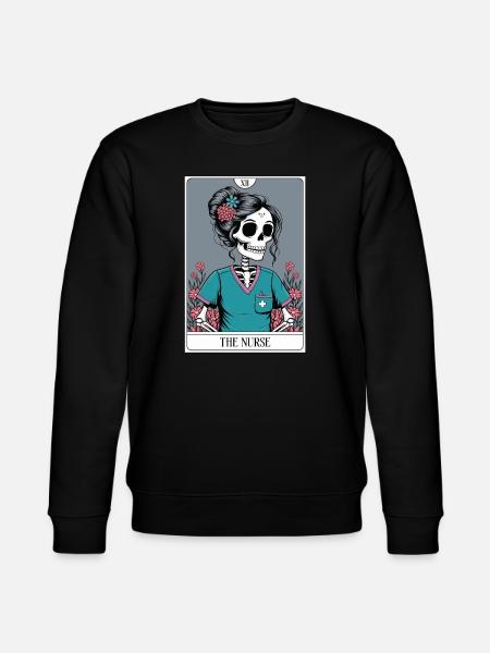 Tarotkarte - Stanley/Stella Unisex Bio-Sweatshirt CHANGER  - Schwarz