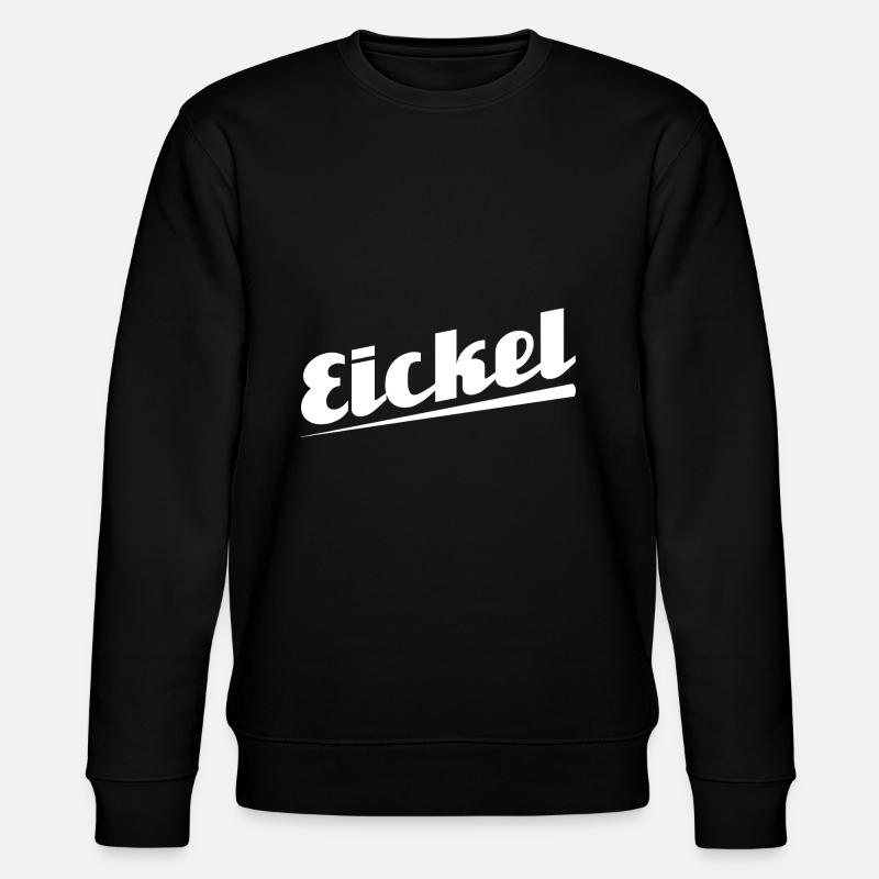 Eickel - Textdesign mit Stadtnamen - Stanley/Stella Unisex Bio-Sweatshirt CHANGER  - Schwarz