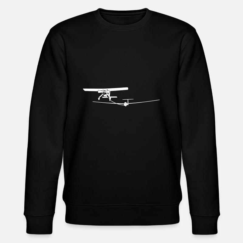 Avion pilote planeur planeur - Sweat bio CHANGER Stanley/Stella Unisexe - noir