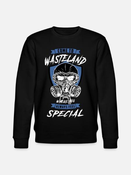 Skull Ödland - Stanley/Stella Unisex Bio-Sweatshirt CHANGER - Schwarz