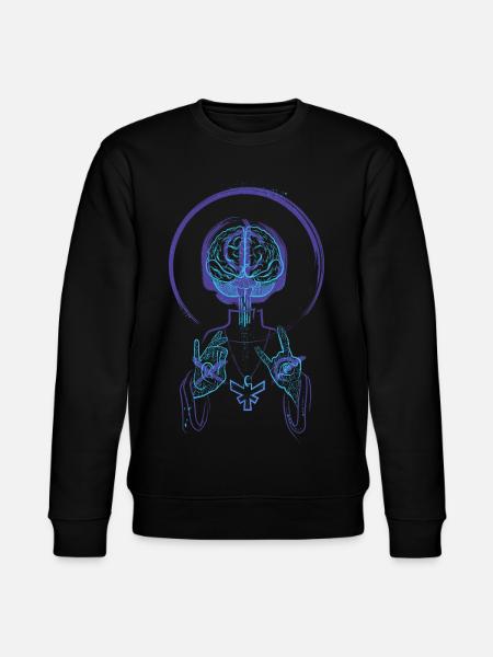 Voodoo-Priester - Stanley/Stella Unisex Bio-Sweatshirt CHANGER  - Schwarz