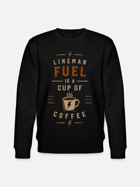 Elektriker Kaffee Energie Spannung - Stanley/Stella Unisex Bio-Sweatshirt CHANGER - Schwarz