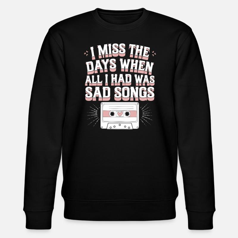 Introversion Alternative Style Emotional - Stanley/Stella CHANGER Unisex Organic Sweatshirt - black