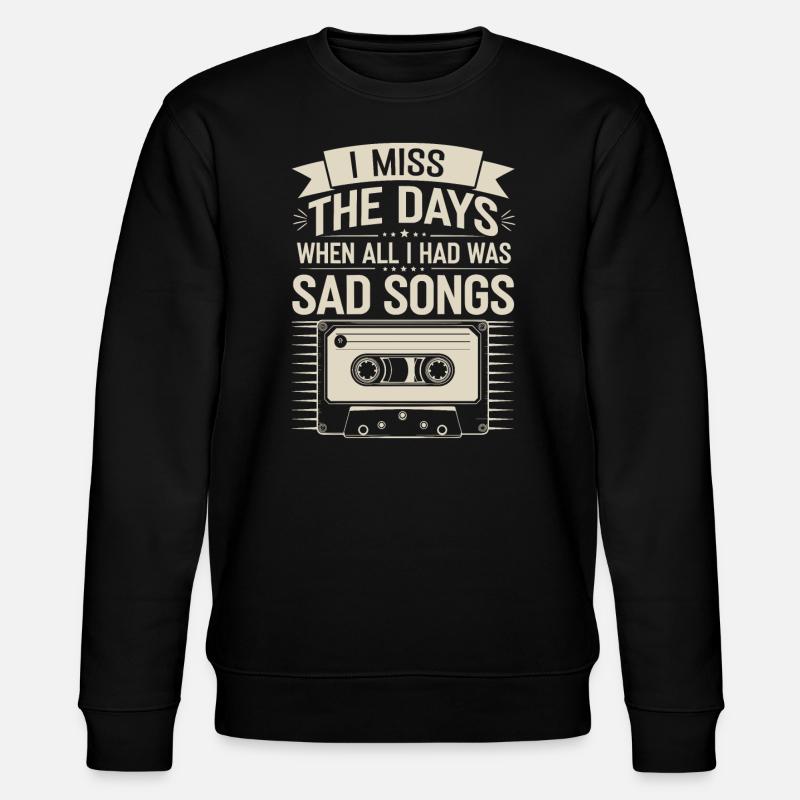 Introversion Alternative Style Emotional - Stanley/Stella Unisex Bio-Sweatshirt CHANGER  - Schwarz