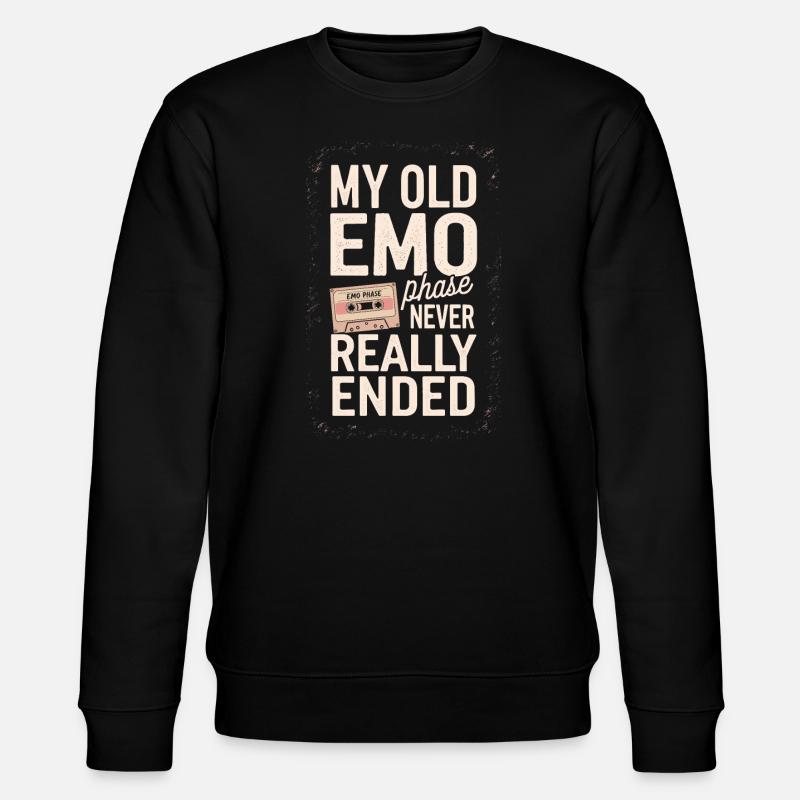 Introversion Alternative Style Emotional - Stanley/Stella CHANGER Unisex Organic Sweatshirt - black