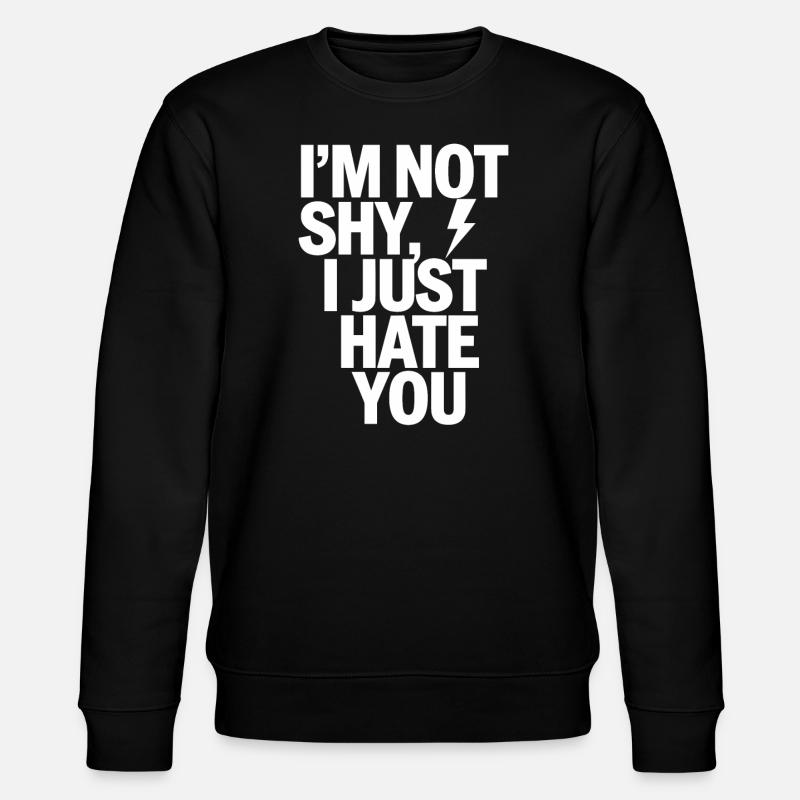 Introversion Alternative Style Emotional - Stanley/Stella CHANGER Unisex Organic Sweatshirt - black