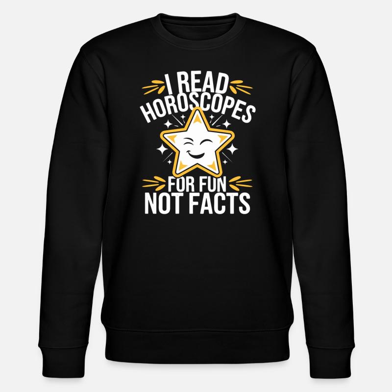 Astrologie-skeptiker: Kritisches Denken - Stanley/Stella Unisex Bio-Sweatshirt CHANGER  - Schwarz