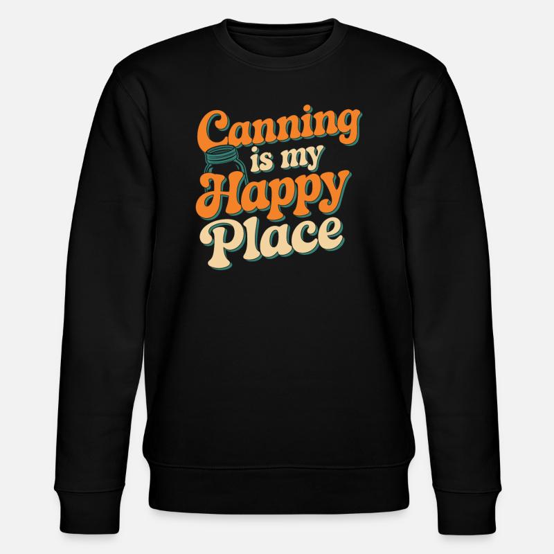 Conservation des aliments faits maison - Sweat bio CHANGER Stanley/Stella Unisexe - noir