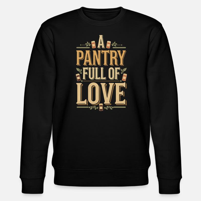 Conservation des aliments faits maison - Sweat bio CHANGER Stanley/Stella Unisexe - noir