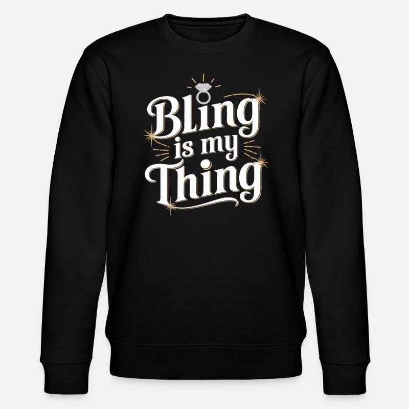 Ring Dude Hochzeitszeremonie Ring Guy - Stanley/Stella Unisex Bio-Sweatshirt CHANGER  - Schwarz