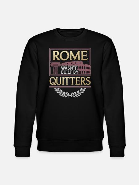 Appassionati di storia Appassionati di Antica Roma - Felpa ecologica unisex CHANGER di Stanley/Stella - nero