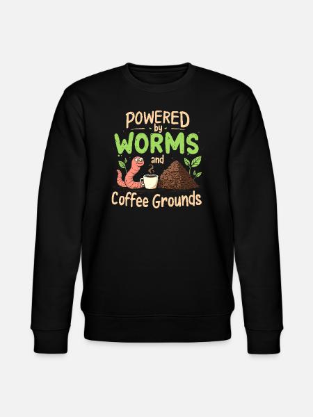 Composting enthusiasts Sustainable gardening - Stanley/Stella CHANGER Unisex Organic Sweatshirt - black
