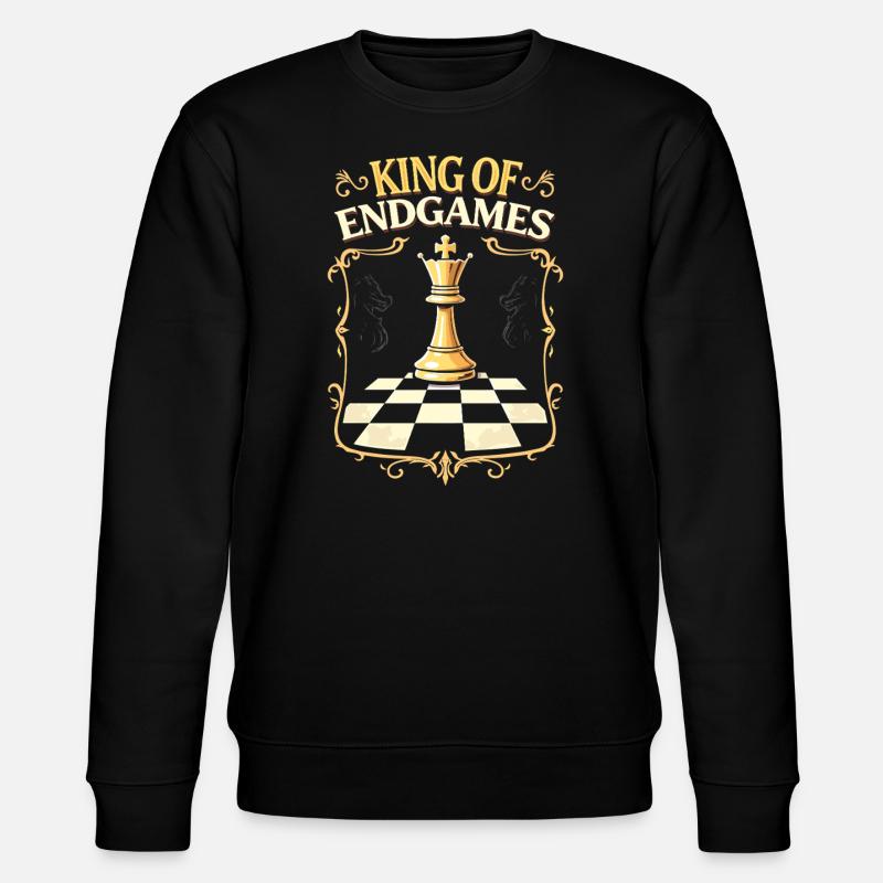 Chess Tacticians Strategy Masters Tactical - Stanley/Stella Unisex Bio-Sweatshirt CHANGER  - Schwarz