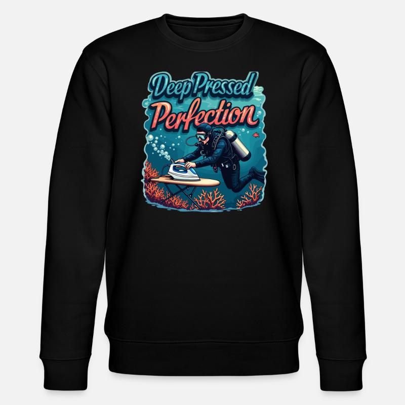 Repassage extrême Compétitif Drôle - Sweat bio CHANGER Stanley/Stella Unisexe - noir