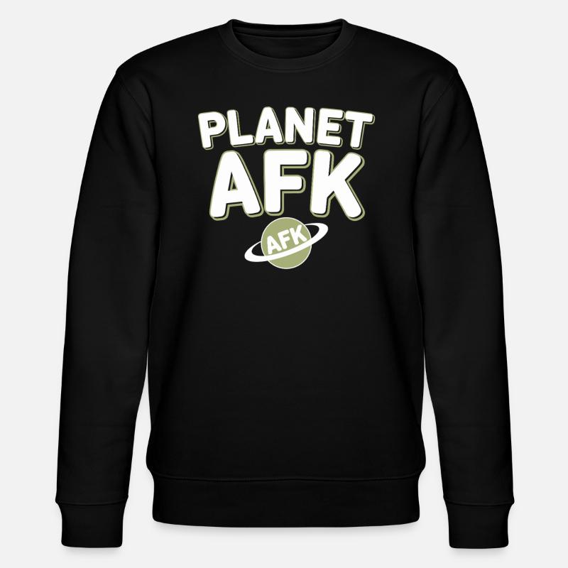 Space-themed players Cosmic Gaming Sci-fi - Stanley/Stella CHANGER Unisex Organic Sweatshirt - black