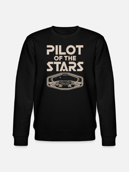 Space-themed players Cosmic Gaming Sci-fi - Stanley/Stella CHANGER Unisex Organic Sweatshirt - black