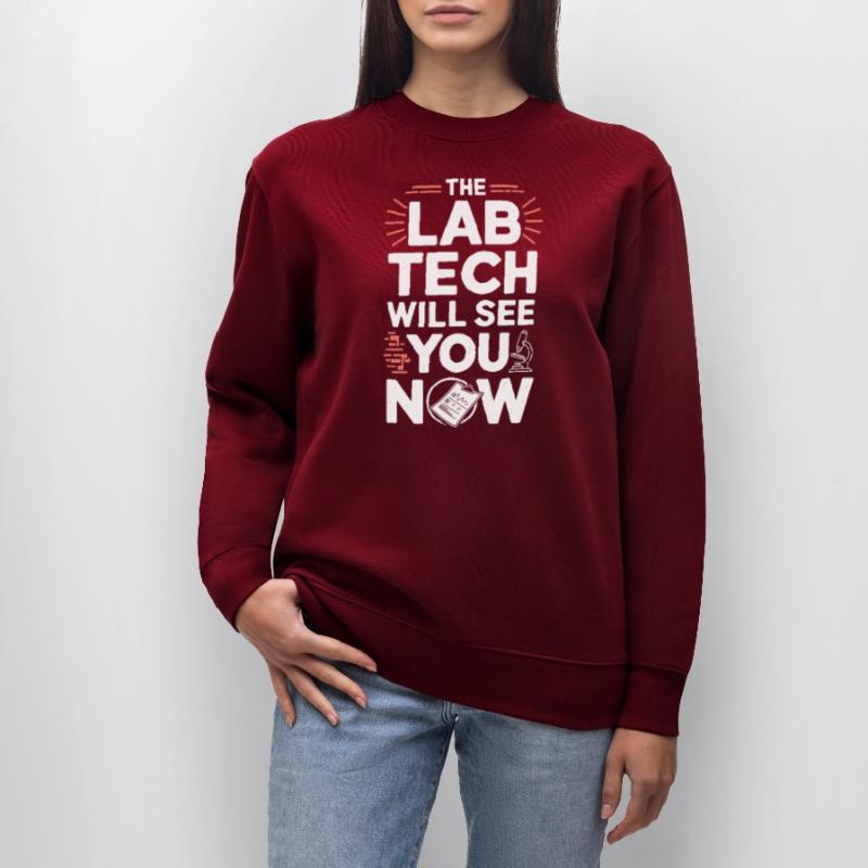 Microscope Enthusiast Lab Technician Science Stanley/Stella Unisex Bio-Sweatshirt CHANGER 