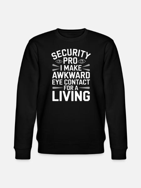 Private Security Professional Bodyguard Vip - Stanley/Stella CHANGER Unisex Organic Sweatshirt - black