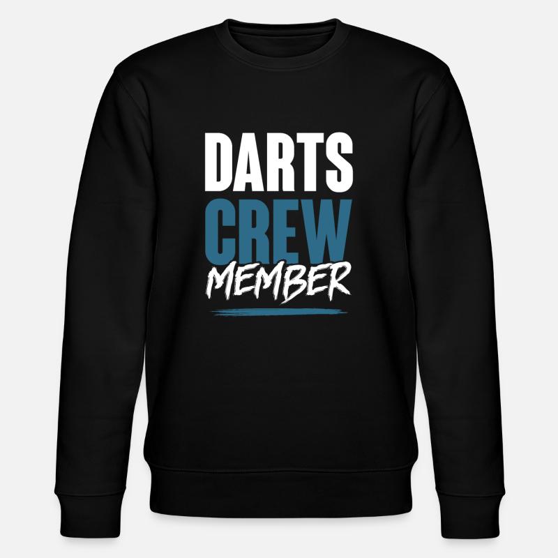Darts Crew - Stanley/Stella Unisex Bio-Sweatshirt CHANGER  - Schwarz