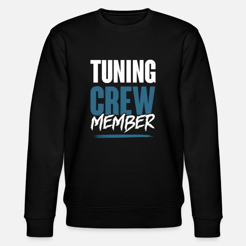 Tuning crew - Stanley/Stella CHANGER Unisex Organic Sweatshirt - black