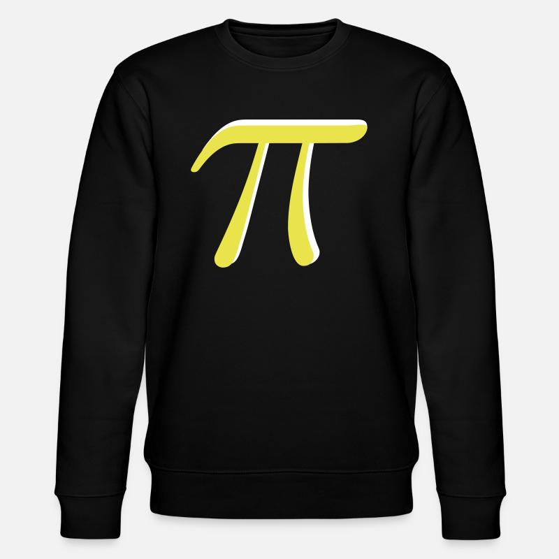 The transcendent number PI. - Stanley/Stella Unisex Bio-Sweatshirt CHANGER  - Schwarz