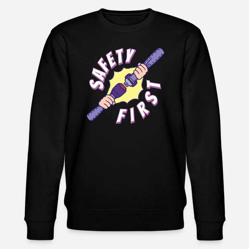 Ceinture de sécurité Safety First - Sweat bio CHANGER Stanley/Stella Unisexe - noir