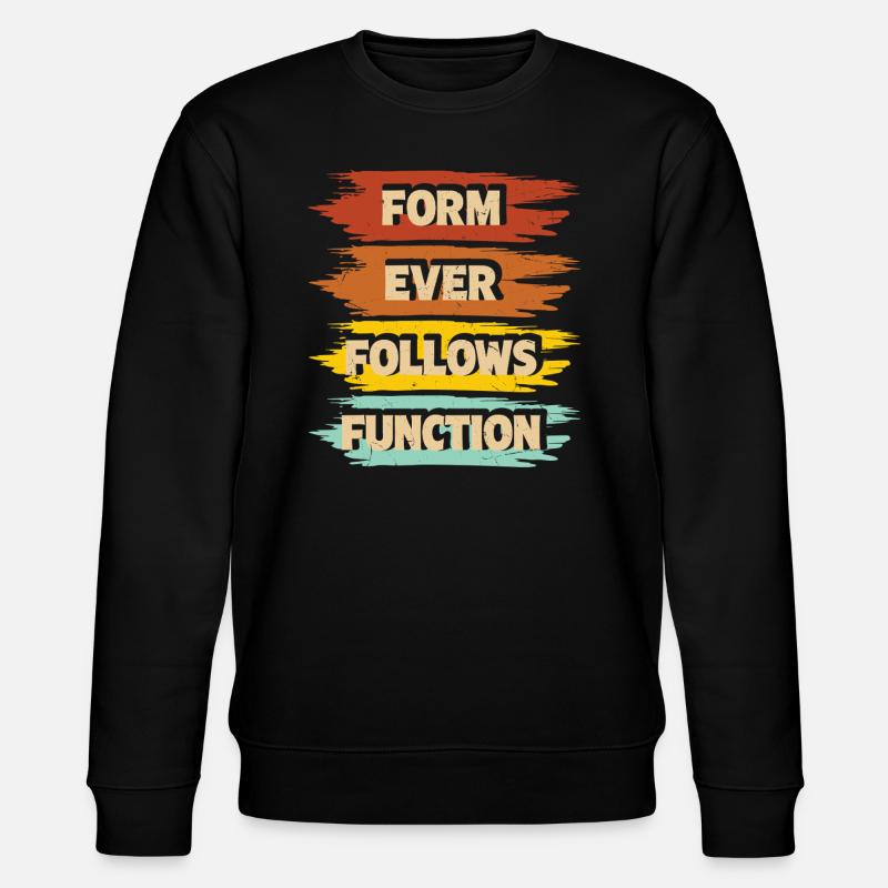Architekt - Stanley/Stella Unisex Bio-Sweatshirt CHANGER  - Schwarz