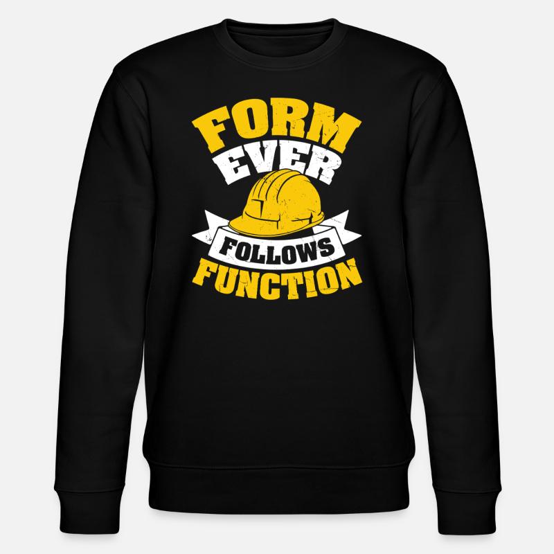 Architecte - Sweat bio CHANGER Stanley/Stella Unisexe - noir