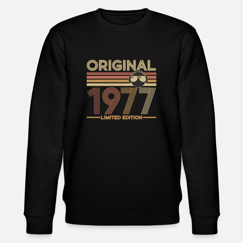 1977 - Sweat bio CHANGER Stanley/Stella Unisexe - noir