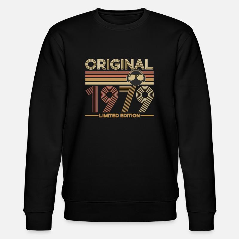 1979 - Stanley/Stella Unisex Bio-Sweatshirt CHANGER - Schwarz