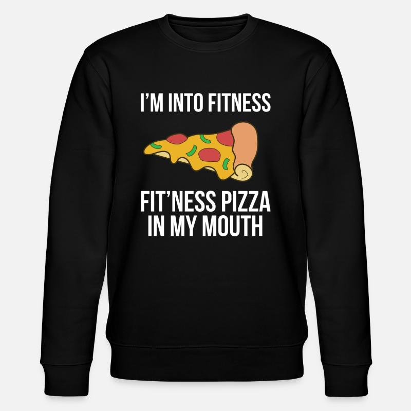 Pizza - Sweat bio CHANGER Stanley/Stella Unisexe - noir