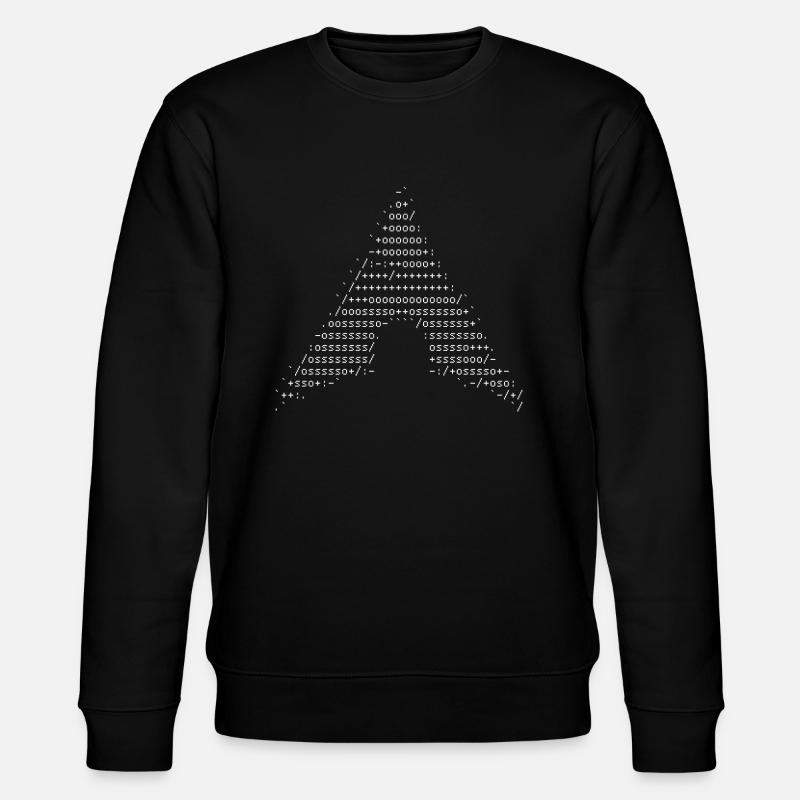 arch linux - Stanley/Stella CHANGER Unisex Organic Sweatshirt - black