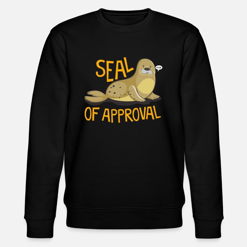 Phoque - Sweat bio CHANGER Stanley/Stella Unisexe - noir