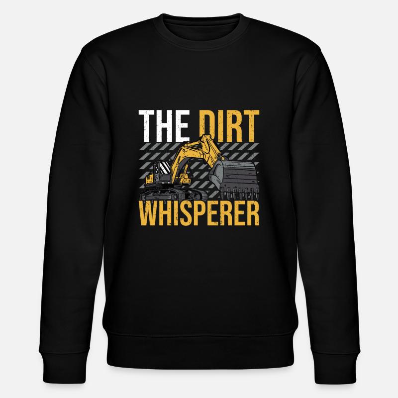 Pelles hydrauliques - Sweat bio CHANGER Stanley/Stella Unisexe - noir