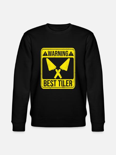Tiler Tile Setter Tiles - Stanley/Stella CHANGER Unisex Organic Sweatshirt - black