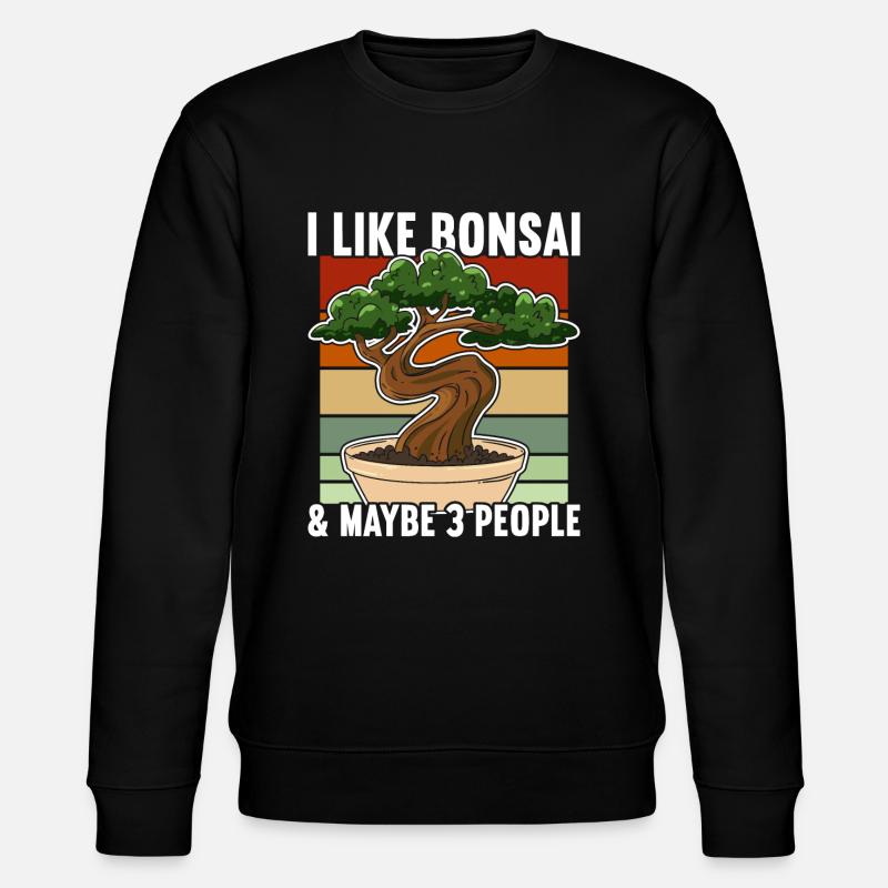 Bonsaï - Sweat bio CHANGER Stanley/Stella Unisexe - noir