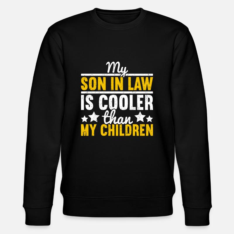 Son In Law - Stanley/Stella CHANGER Unisex Organic Sweatshirt - black