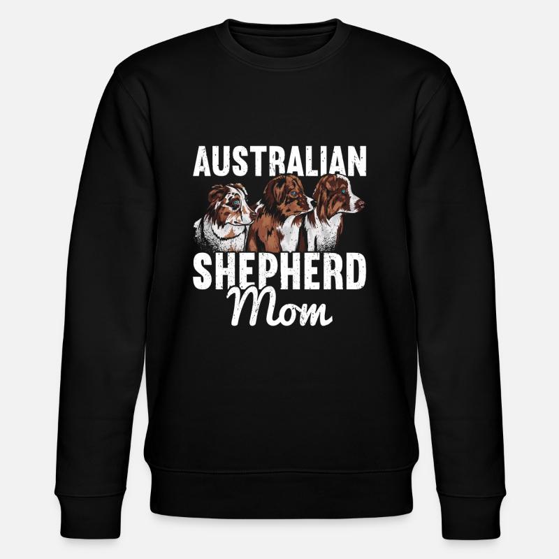 Chien de berger australien - Sweat bio CHANGER Stanley/Stella Unisexe - noir