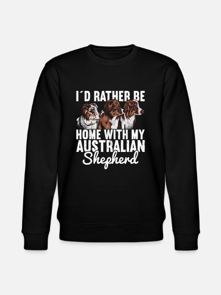Australian Shepherd - Stanley/Stella CHANGER Unisex Organic Sweatshirt - black