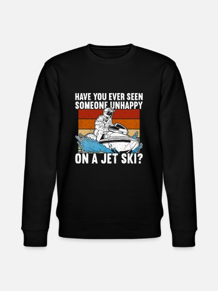 Jet Ski Jet Skiing - Stanley/Stella CHANGER Unisex Organic Sweatshirt - black