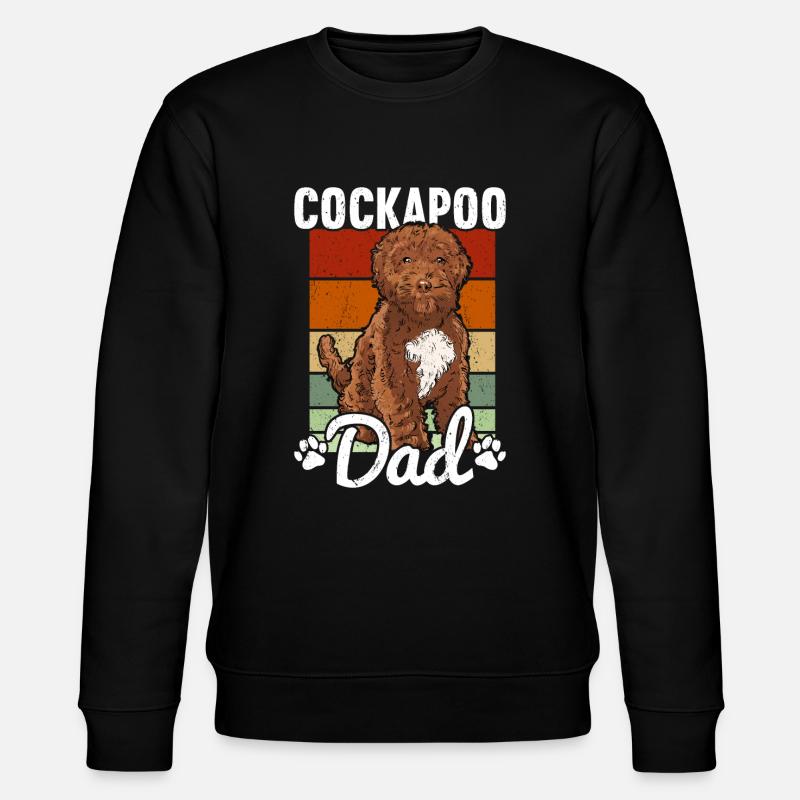 Cockapoo - Stanley/Stella Unisex Bio-Sweatshirt CHANGER  - Schwarz