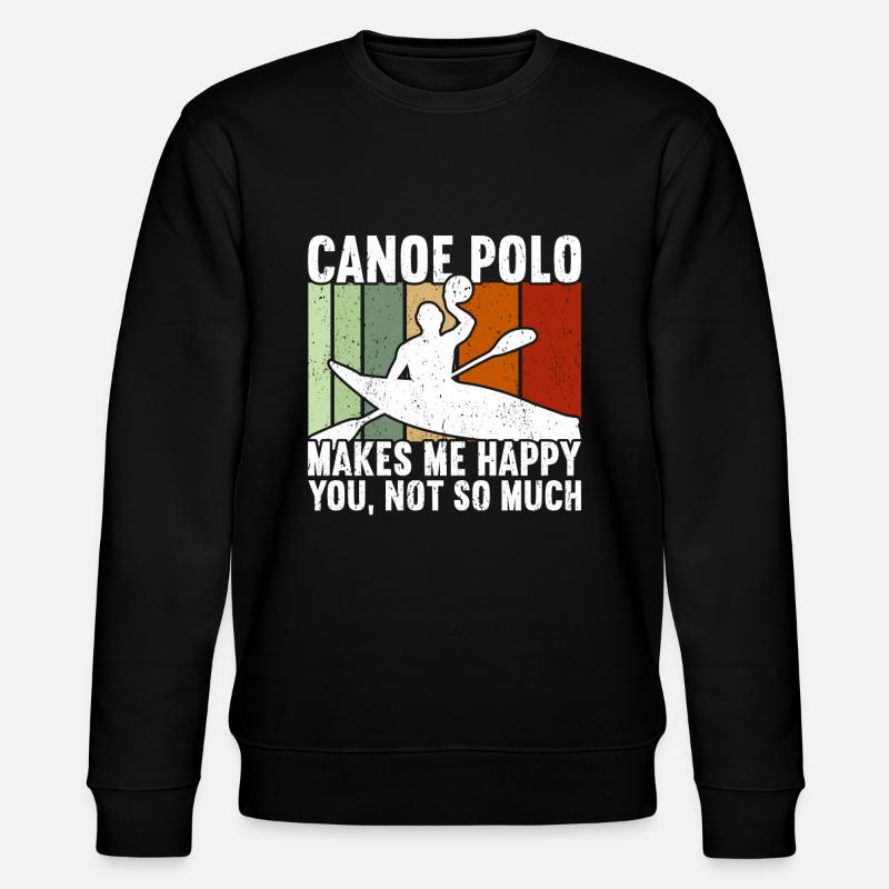 Kanu-Polo - Stanley/Stella Unisex Bio-Sweatshirt CHANGER  - Schwarz