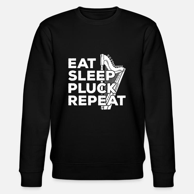 Harp Harps - Stanley/Stella CHANGER Unisex Organic Sweatshirt - black