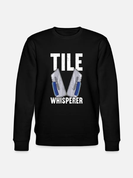 Tiler Tile Setter Tiles - Stanley/Stella CHANGER Unisex Organic Sweatshirt - black