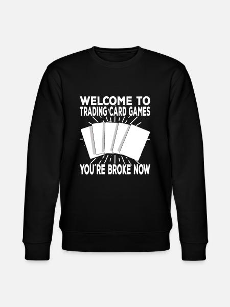 Trading Card Game - Stanley/Stella CHANGER Unisex Organic Sweatshirt - black