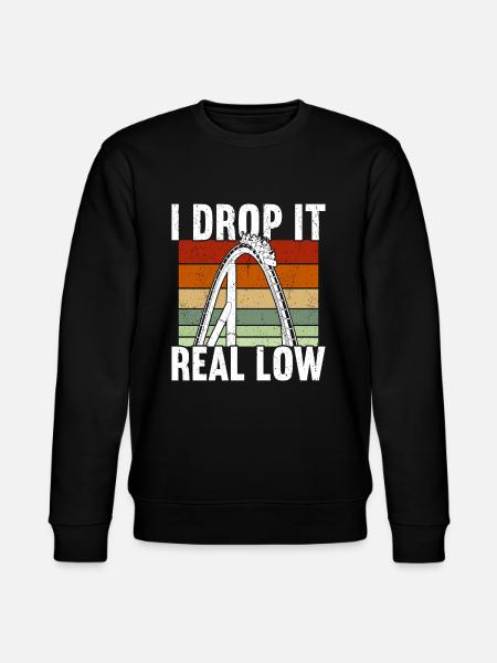 Roller Coaster Rollercoaster - Stanley/Stella CHANGER Unisex Organic Sweatshirt - black