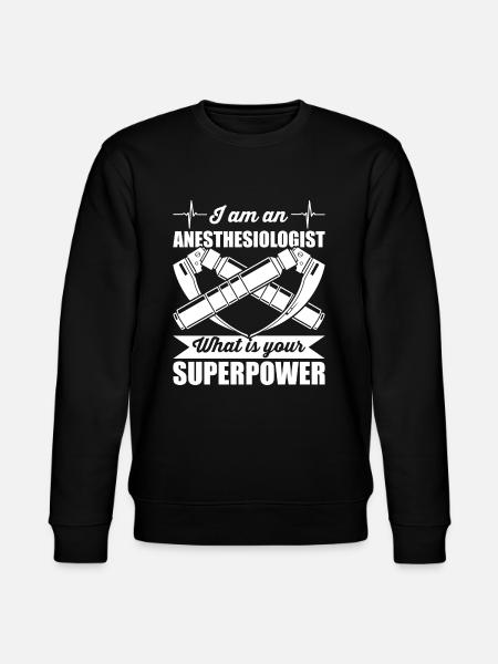 Anesthesiology Anesthesiologist Anaesthesiologist - Stanley/Stella CHANGER Unisex Organic Sweatshirt - black